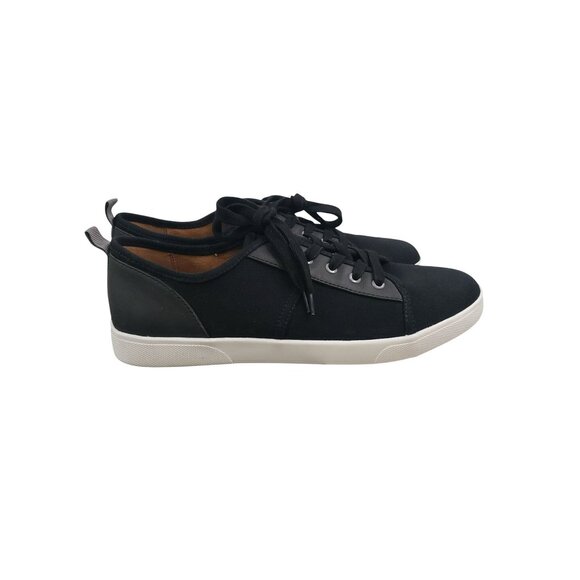 Vionic Women's‎ Pisces Sneakers in Black Canvas - Size 9 - Picture 1 of 9